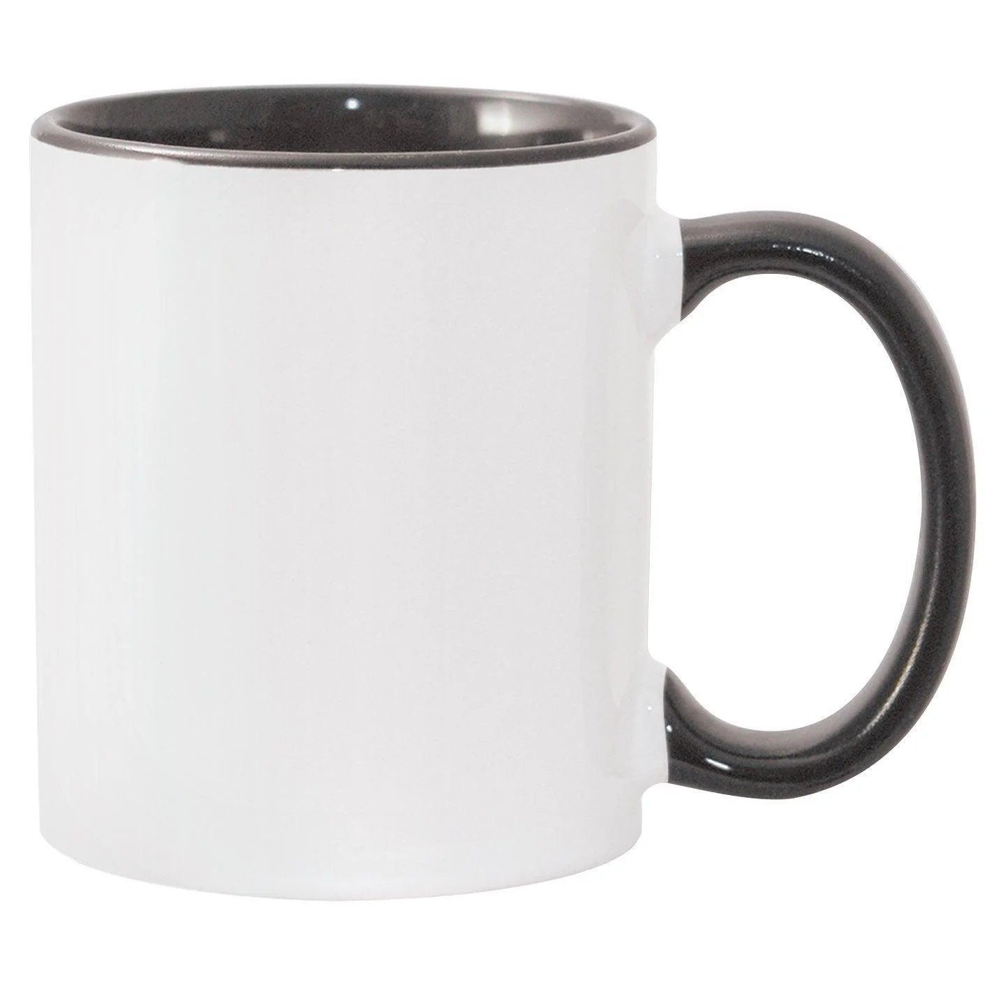36Pack 11oz Sublimation Mug Set - Colored Inner Rim & Handle (No Gift Box)