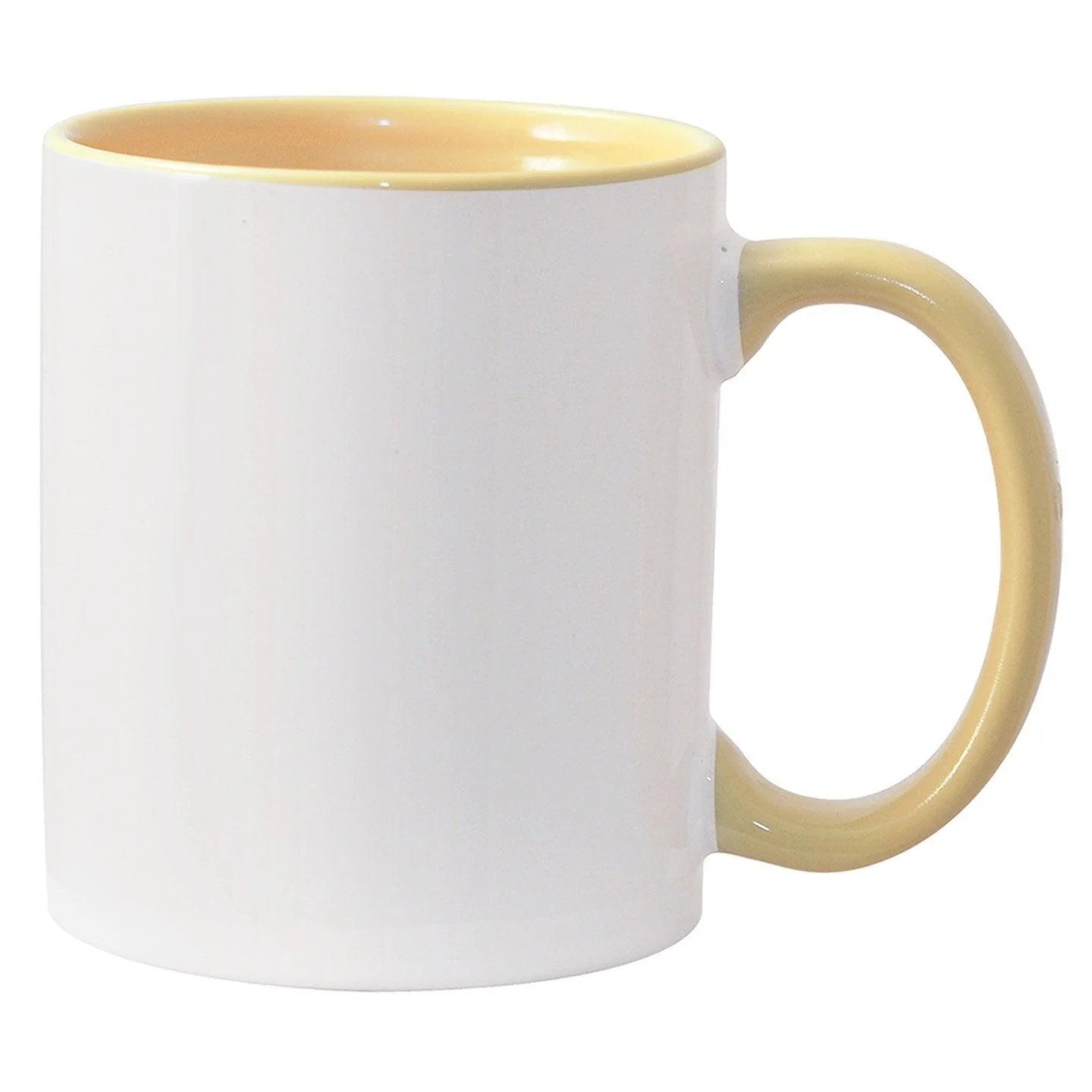 36Pack 11oz Sublimation Mug Set - Colored Inner Rim & Handle (No Gift Box)