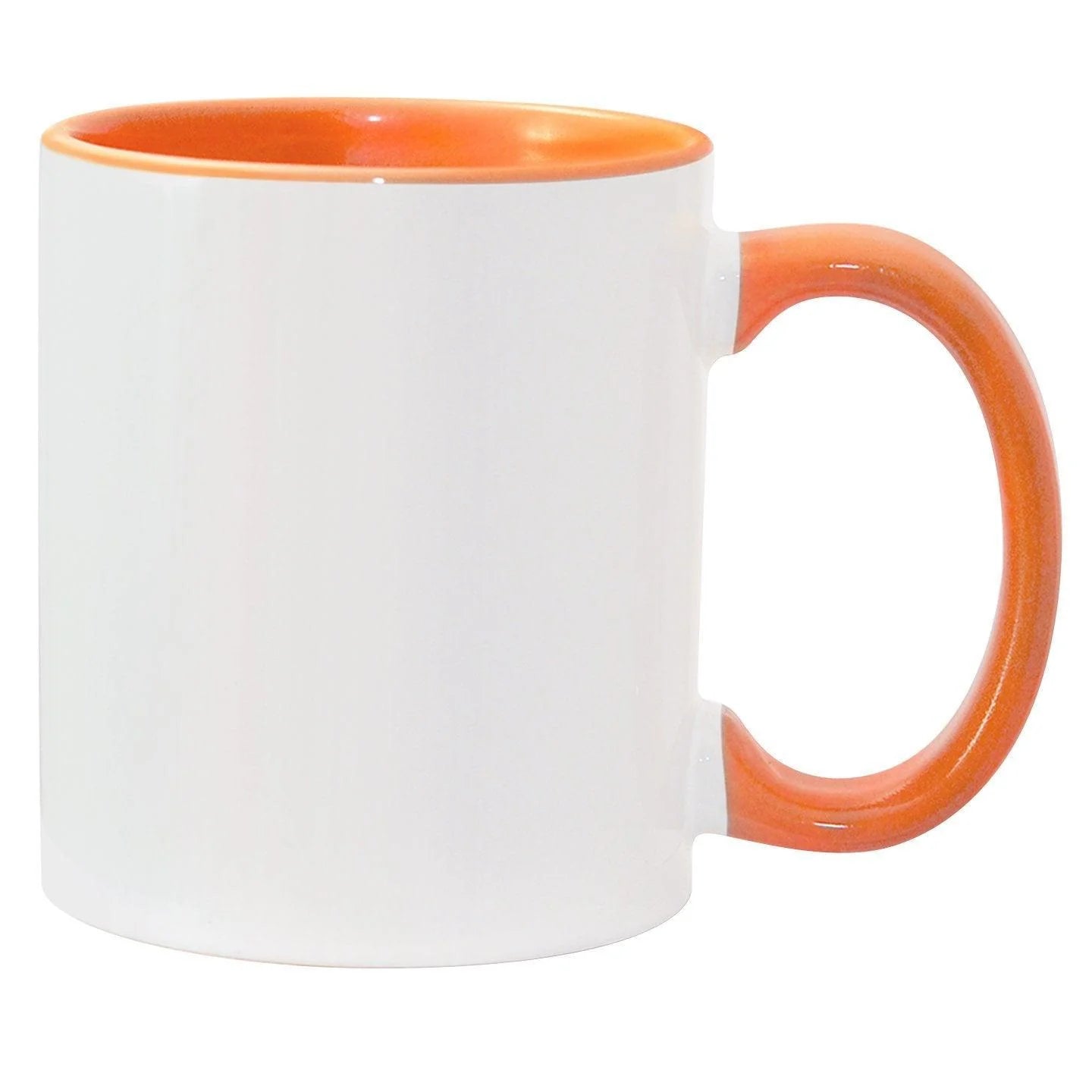 36Pack 11oz Sublimation Mug Set - Colored Inner Rim & Handle (No Gift Box)