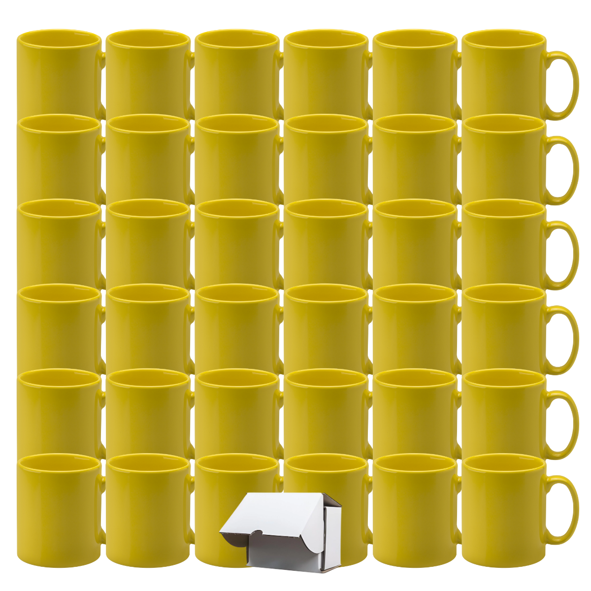 11oz Yellow Cambridge Mug