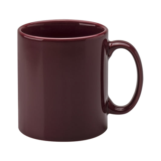 Cranberry Full Coloured Plain Mugs – 36pcs/Carton (No Gift Boxes)