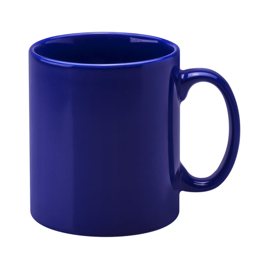Blue Full Coloured Plain Mug – 36pcs/Carton (No Gift Boxes)