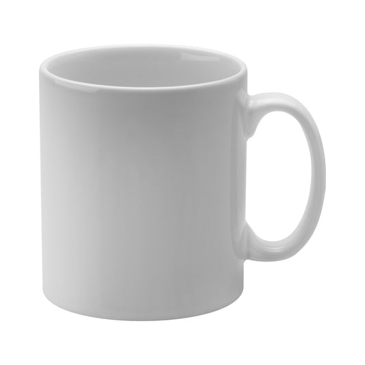 White Full Coloured Plain Mugs – 36pcs/Carton (No Gift Boxes)