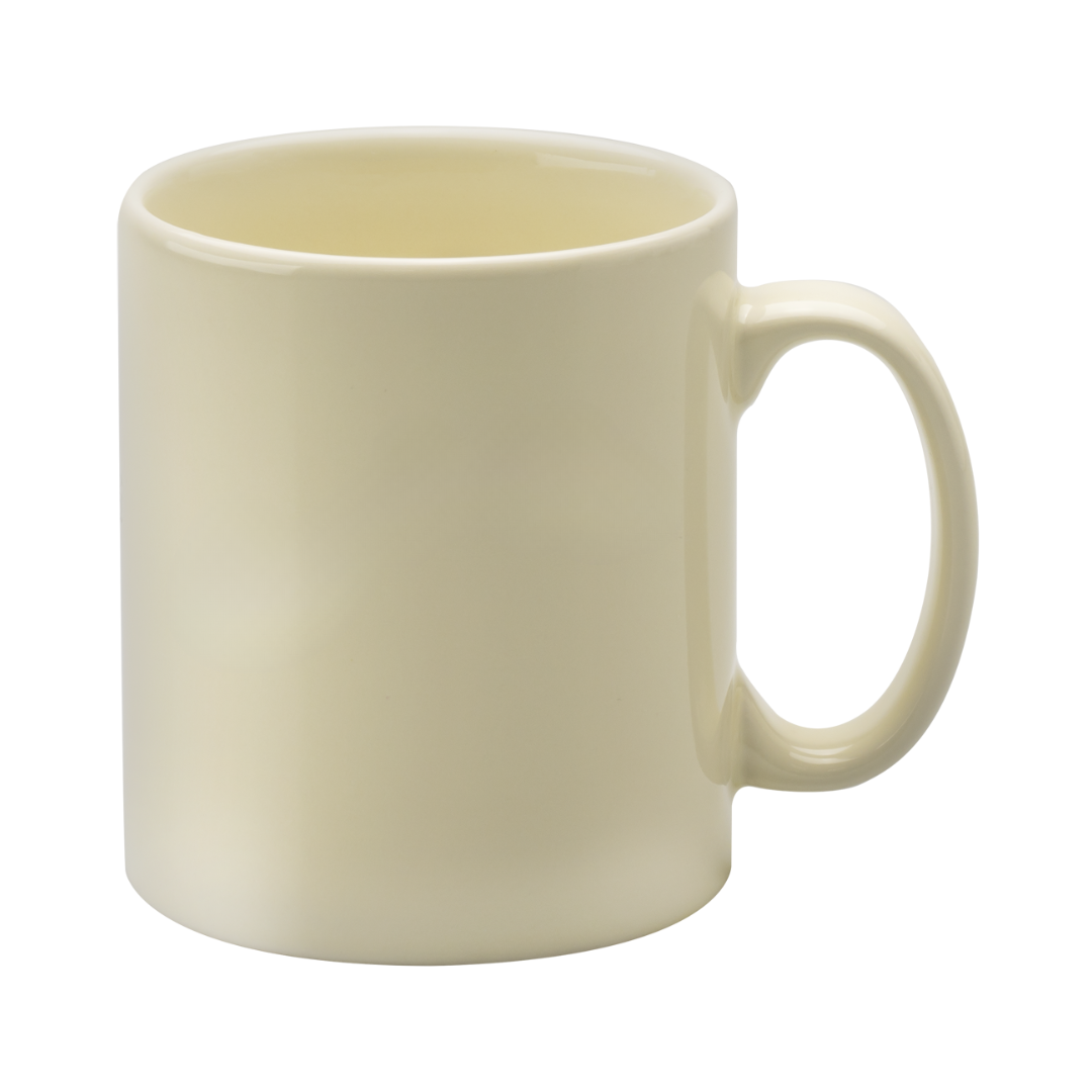 Ivory Full Coloured Plain Mug – 36pcs/Carton (No Gift Boxes)