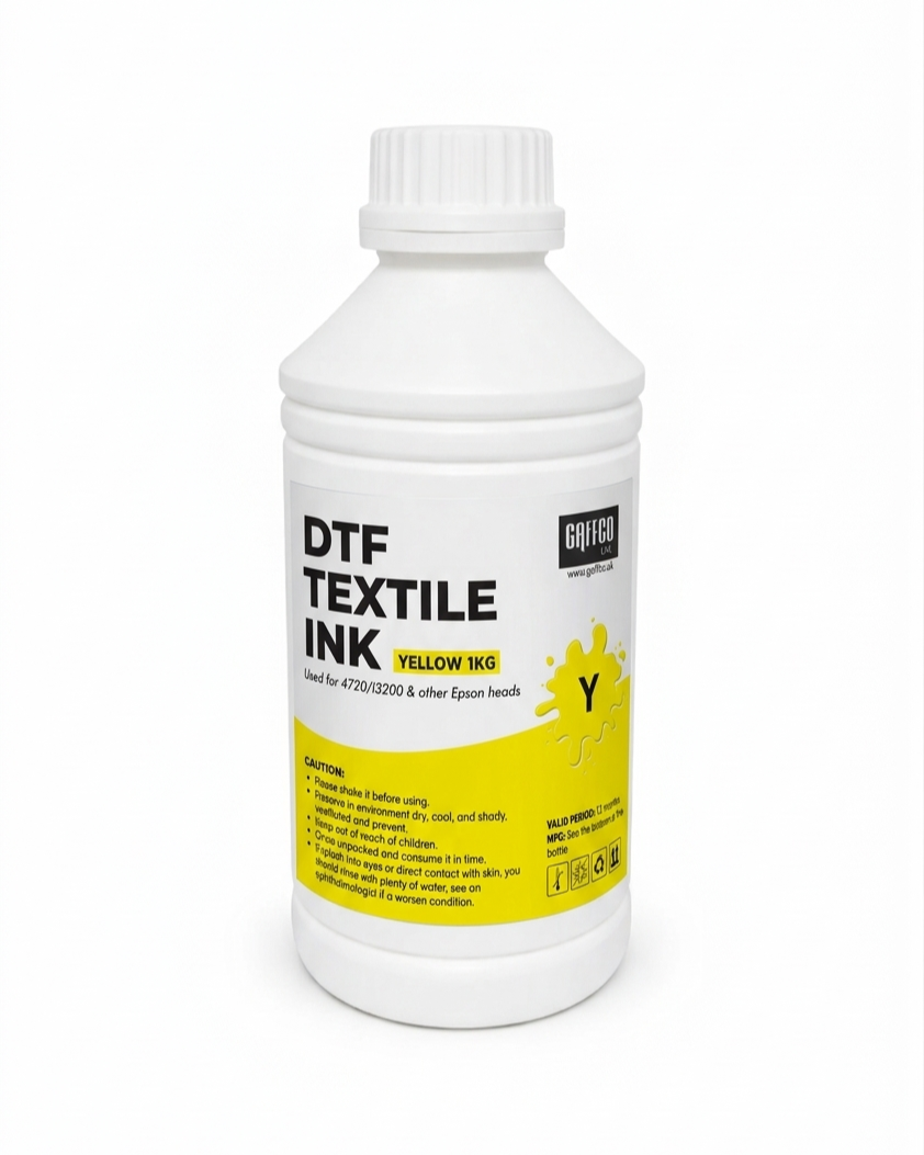 1000ML Yellow DTF Ink Refill