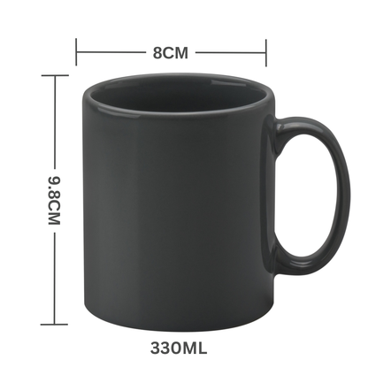 11oz Grey Cambridge Mug