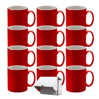 11oz Red Duo Cambridge Mug