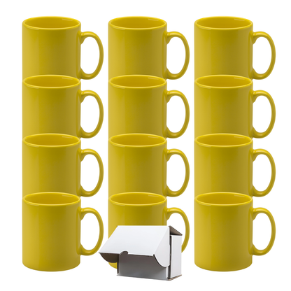 11oz Yellow Cambridge Mug