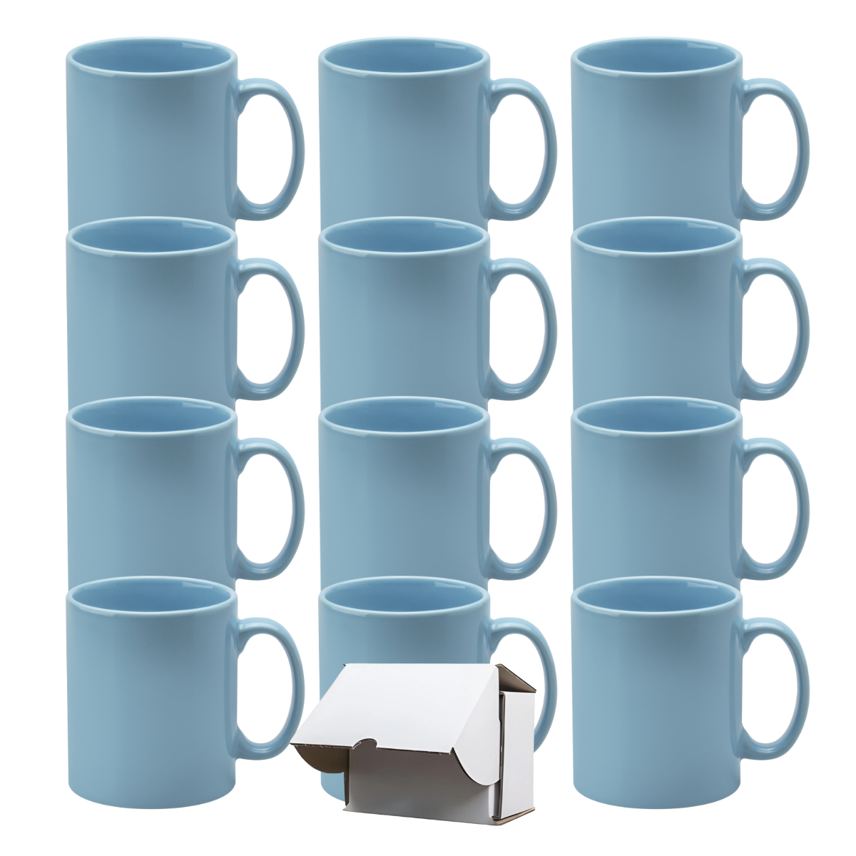 11oz Light Blue Cambridge Mug