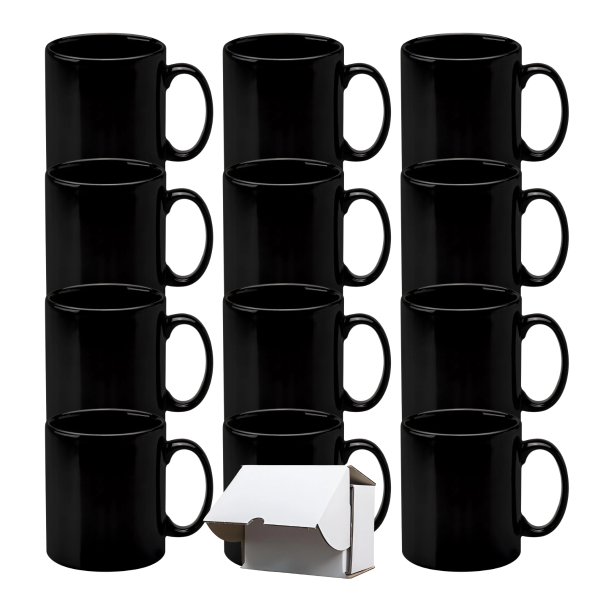 11oz Black Cambridge Mug