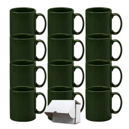 11oz Green Cambridge Mug