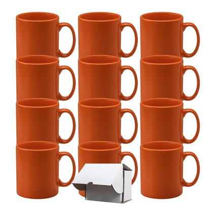 11oz Orange Cambridge Mug