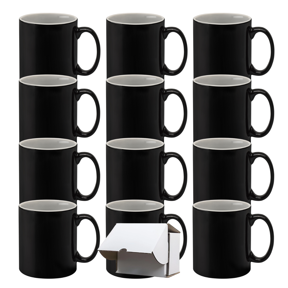 11oz Black Duo Cambridge Mug