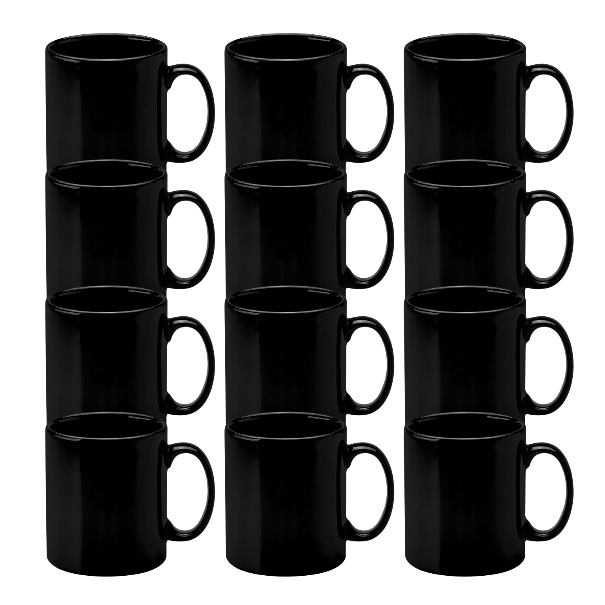 11oz Black Cambridge Mug