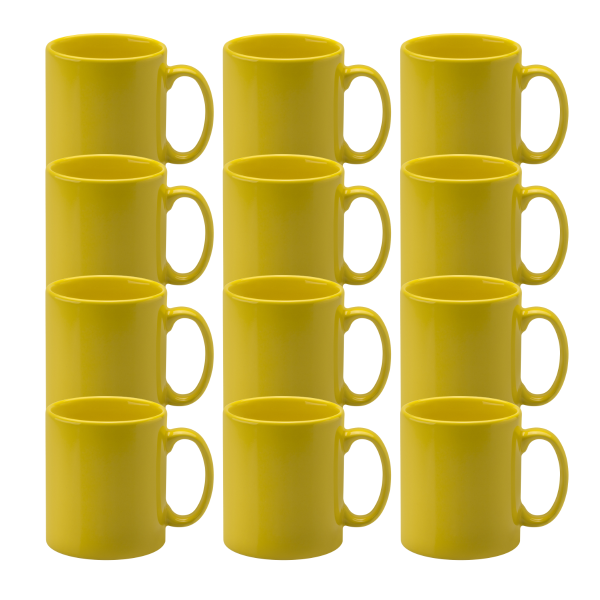 11oz Yellow Cambridge Mug