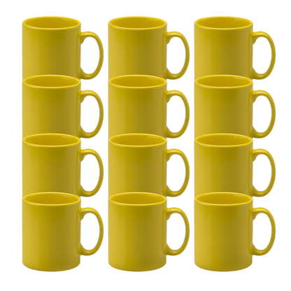 11oz Yellow Cambridge Mug