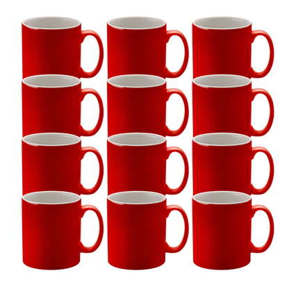 11oz Red Duo Cambridge Mug