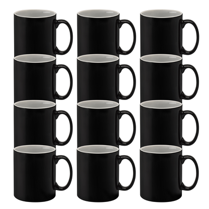 11oz Black Duo Cambridge Mug