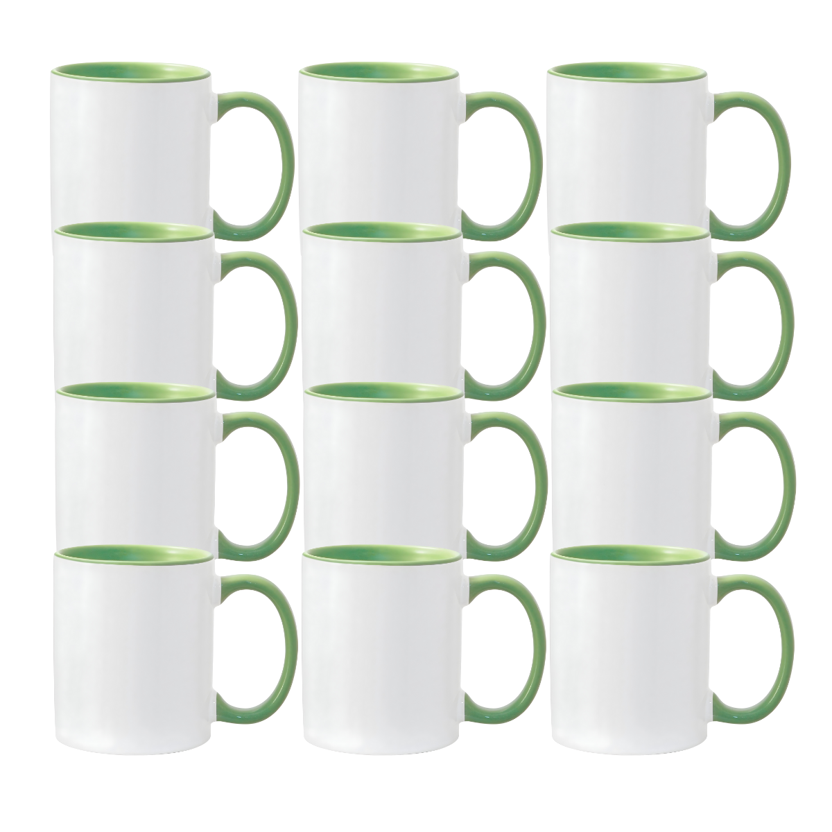 11oz Sublimation Mug – Coloured Inner & Handle