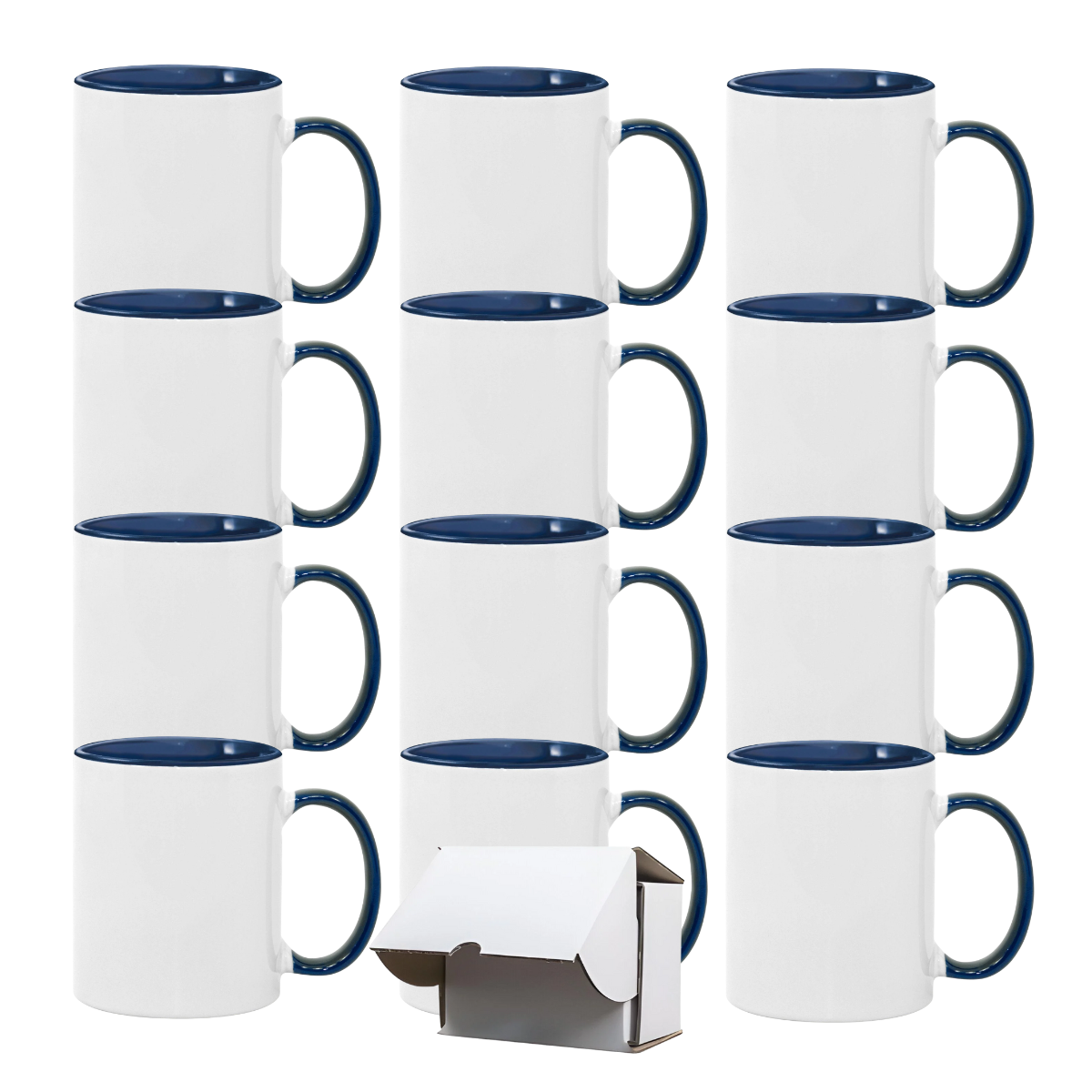 11oz Sublimation Mug – Coloured Inner & Handle