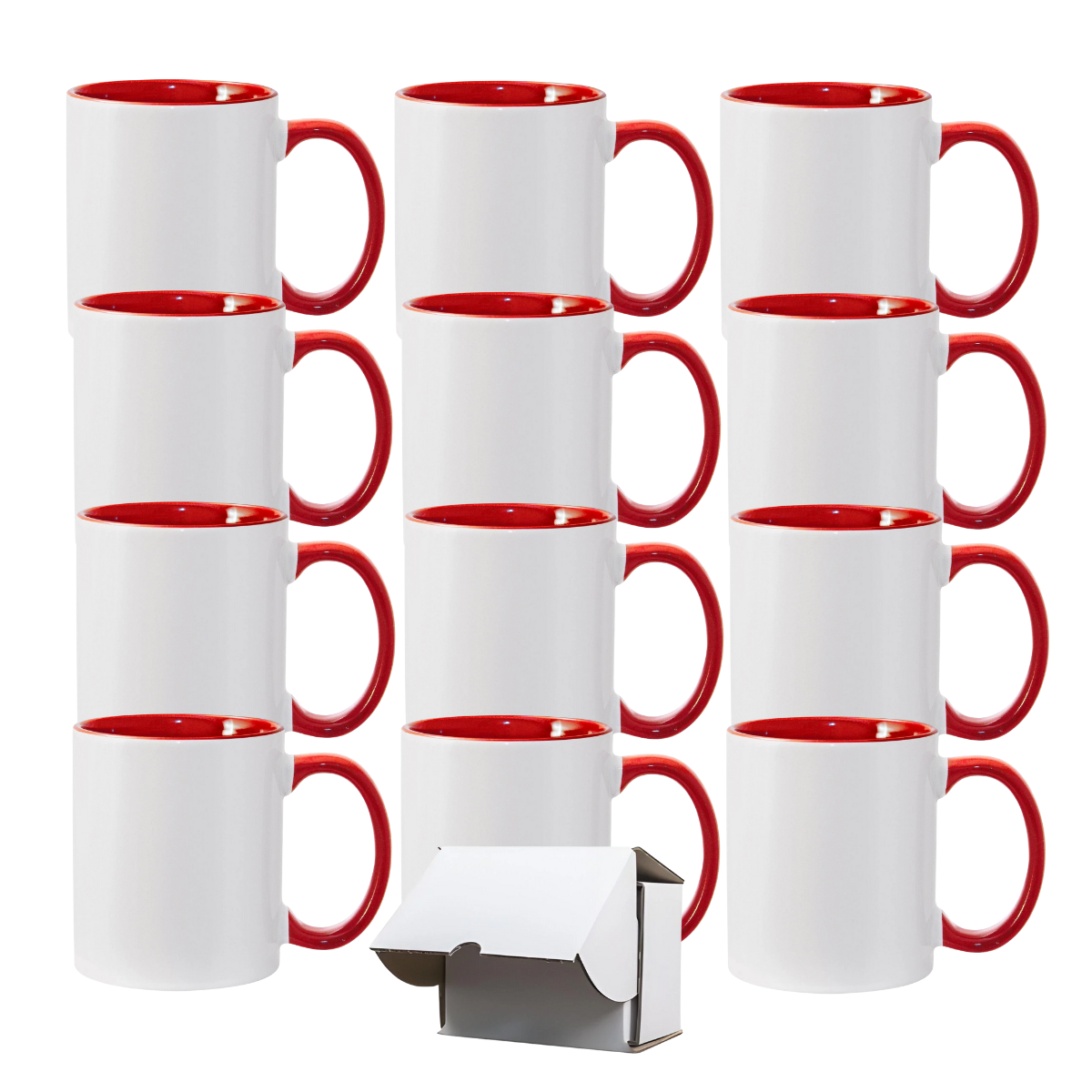 11oz Sublimation Mug – Coloured Inner & Handle