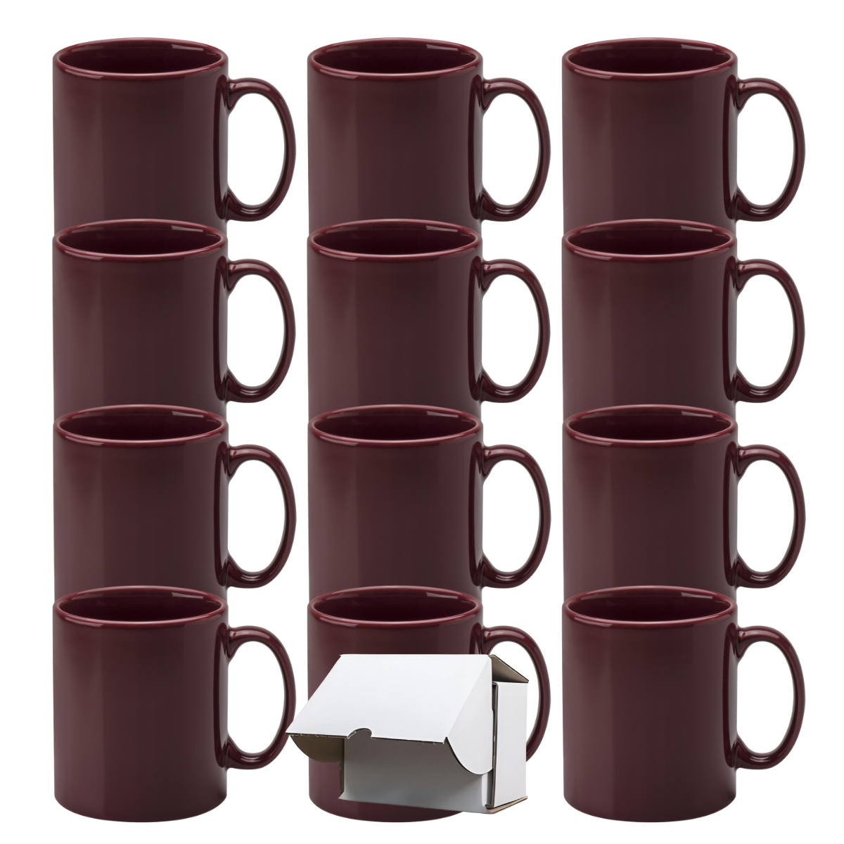 11oz Cranberry Cambridge Mug