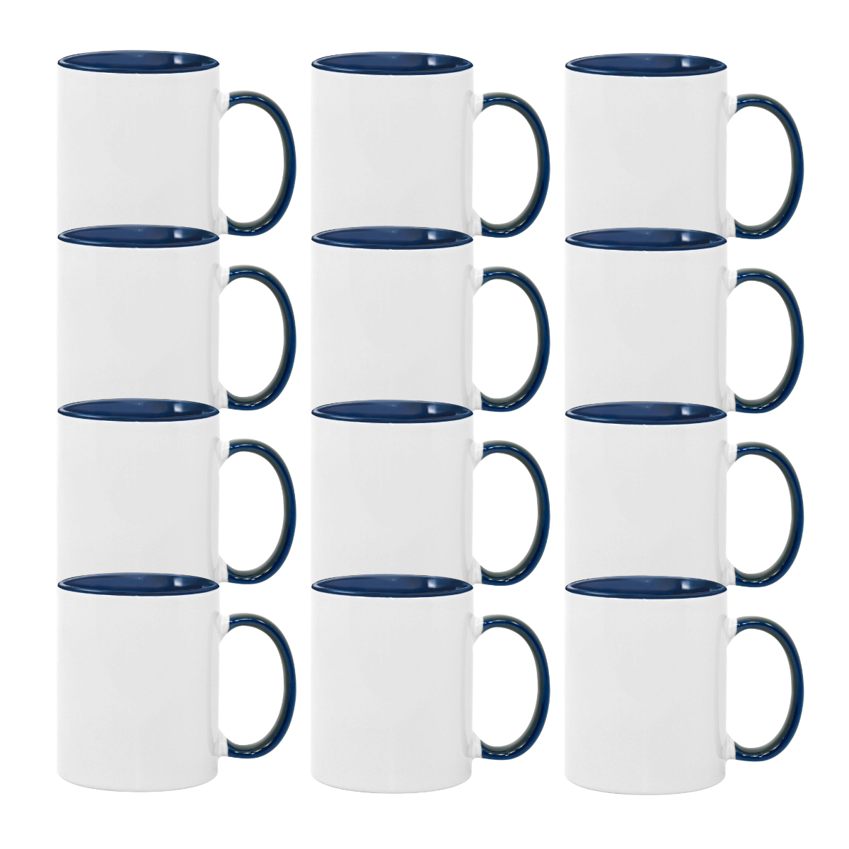11oz Sublimation Mug – Coloured Inner & Handle