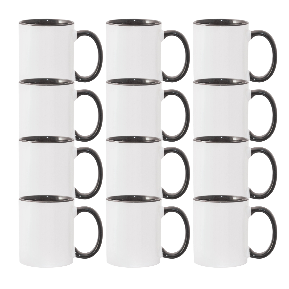 11oz Black Inner & Handle Sublimation Mug