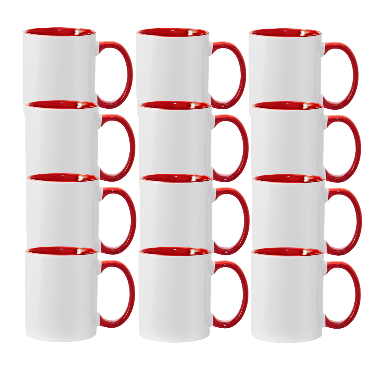 11oz Sublimation Mug – Coloured Inner & Handle