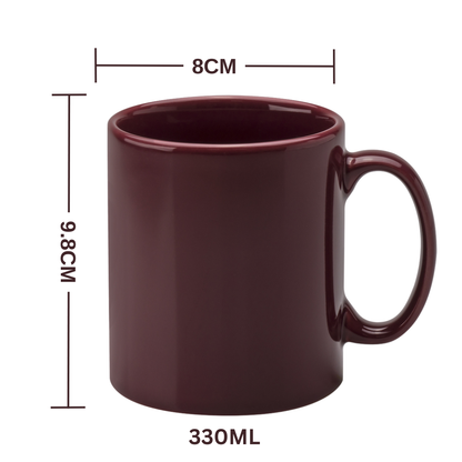 11oz Cranberry Cambridge Mug