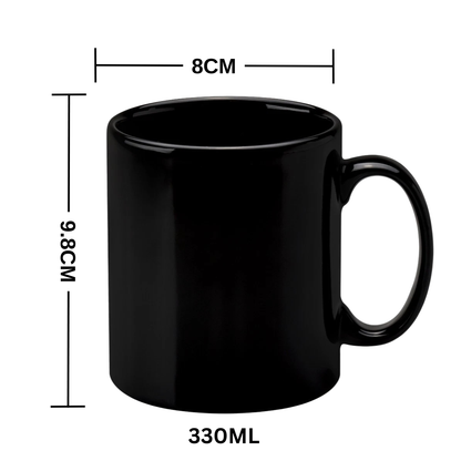 11oz Black Cambridge Mug