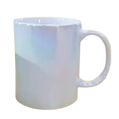 11oz Pearl Iridescent Sublimation Mug