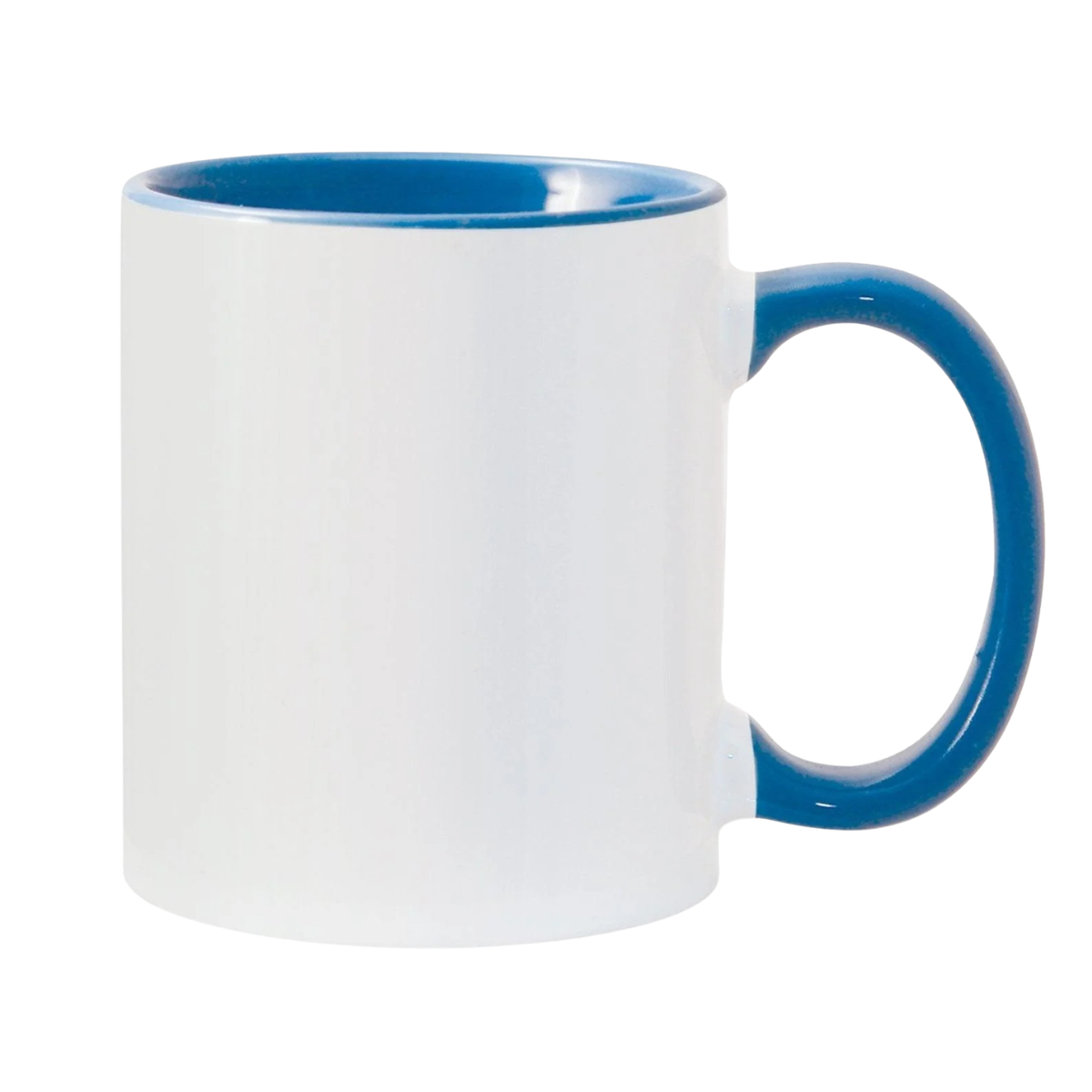 11oz Cambridge Blue Inner & Handle Sublimation Mug