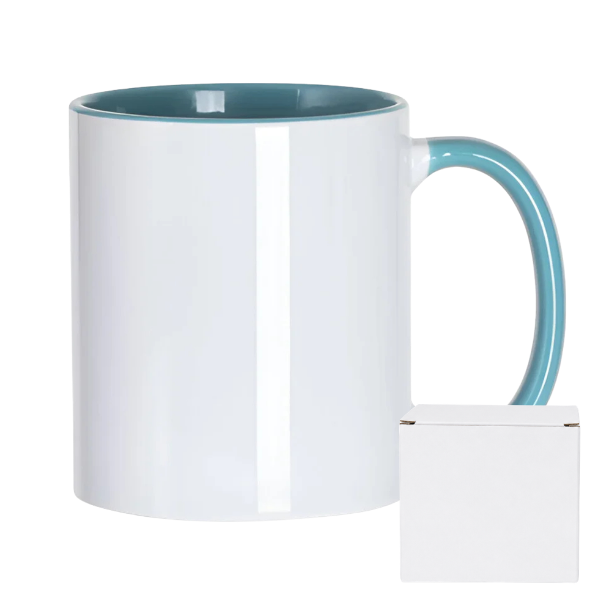11oz Sublimation Mug – Coloured Inner & Handle