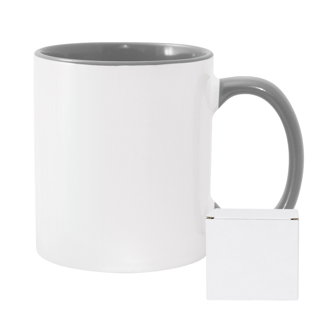 11oz Sublimation Mug – Coloured Inner & Handle