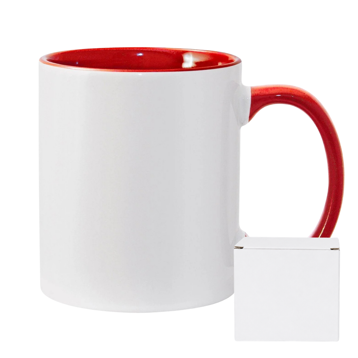 11oz Sublimation Mug – Coloured Inner & Handle