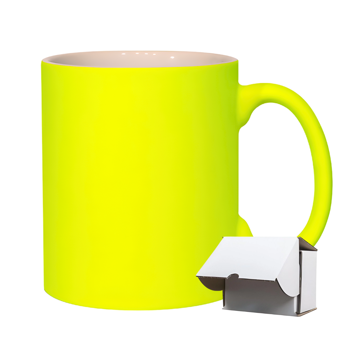 11oz Neon Yellow Sublimation Mug