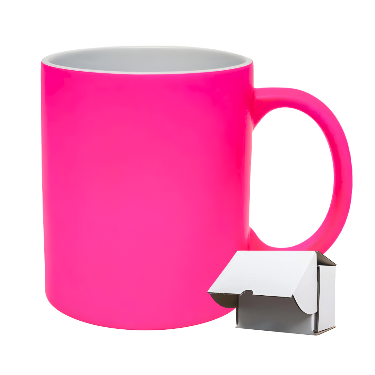 11oz Neon Pink Sublimation Mug