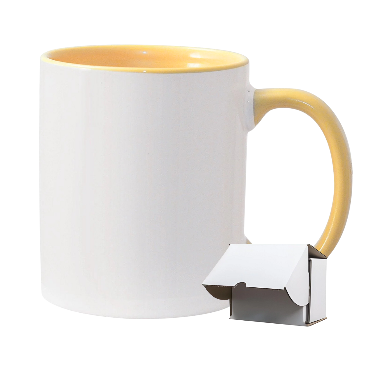 11oz Sublimation Mug – Coloured Inner & Handle