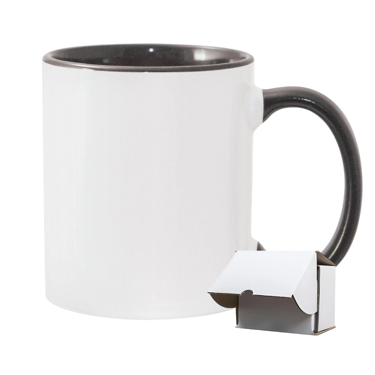 11oz Black Inner & Handle Sublimation Mug