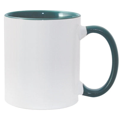 36Pack 11oz Sublimation Mug Set - Colored Inner Rim & Handle (No Gift Box)