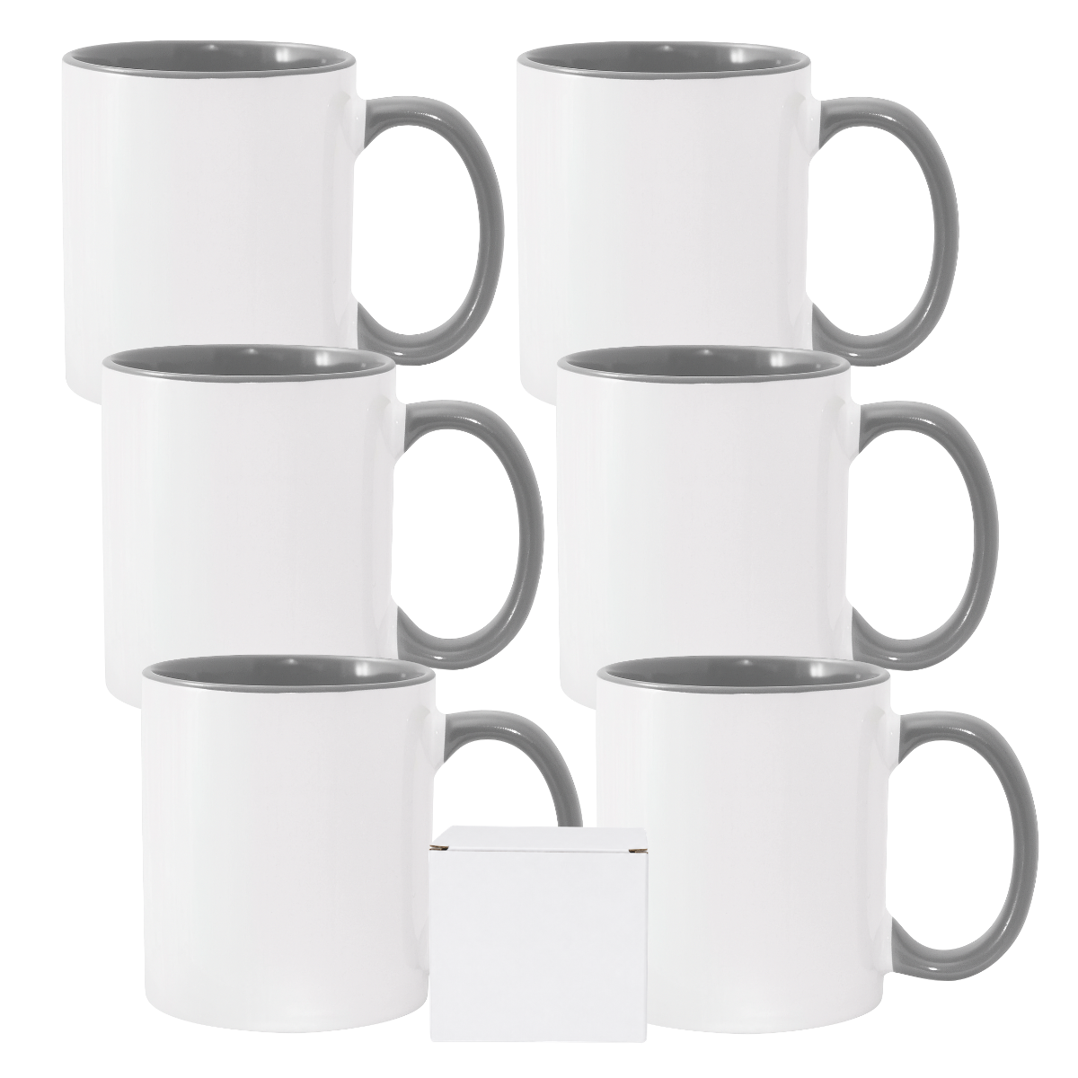 11oz Sublimation Mug – Coloured Inner & Handle