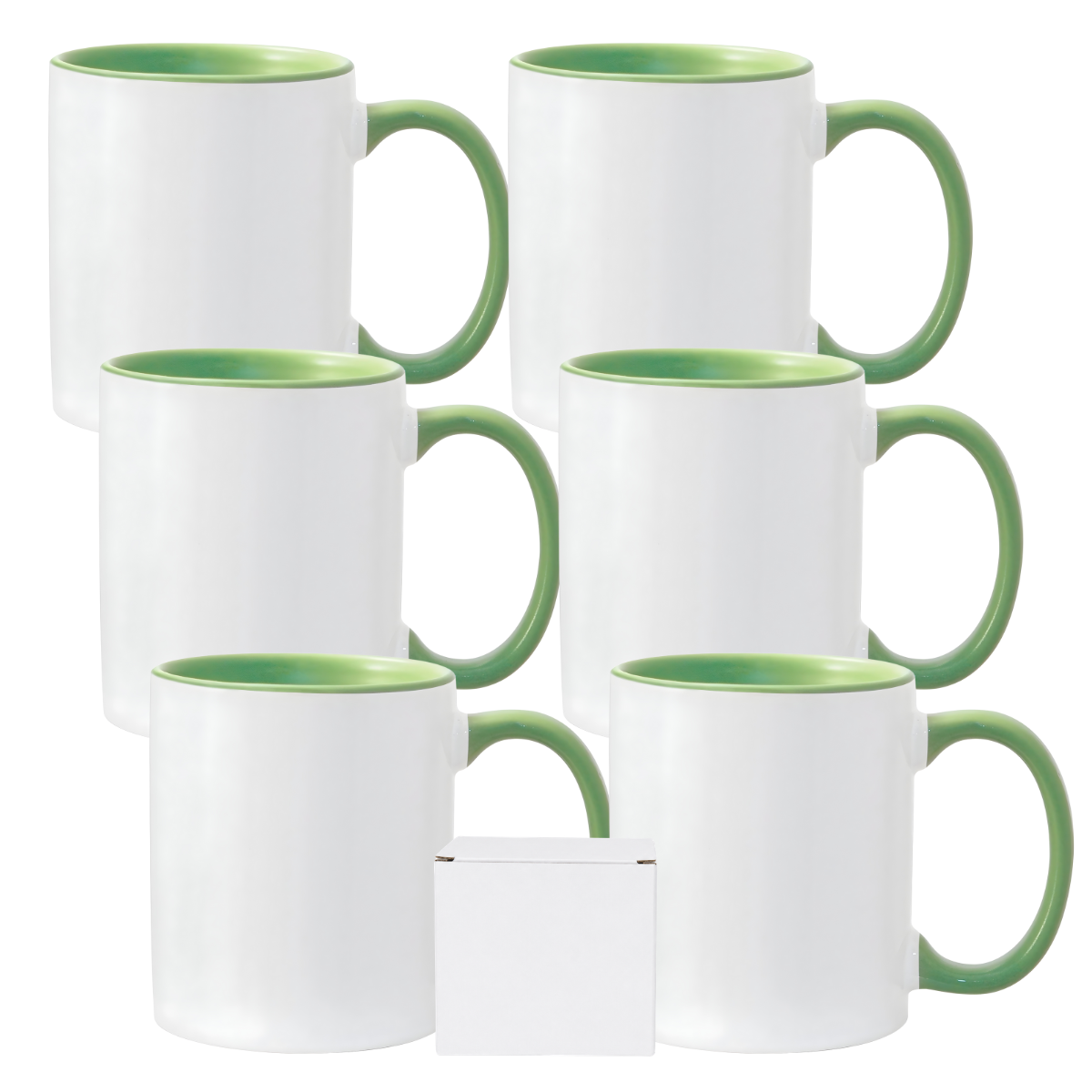 11oz Sublimation Mug – Coloured Inner & Handle