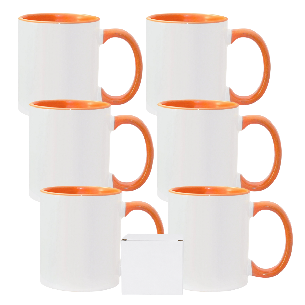 11oz Sublimation Mug – Coloured Inner & Handle