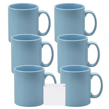 11oz Light Blue Cambridge Mug