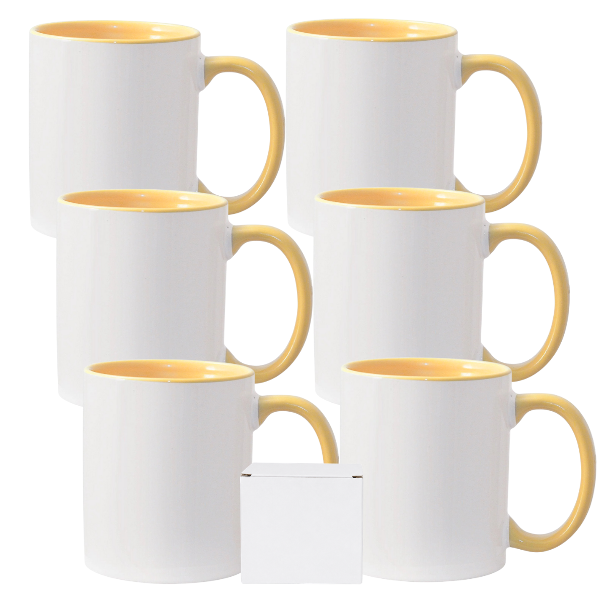 11oz Sublimation Mug – Coloured Inner & Handle