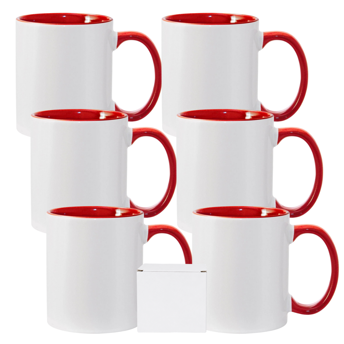 11oz Sublimation Mug – Coloured Inner & Handle