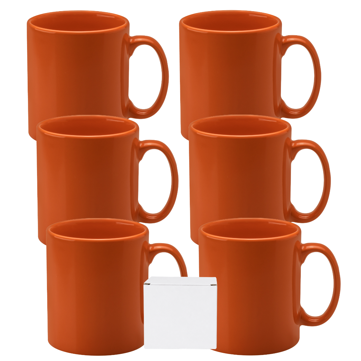 11oz Orange Cambridge Mug