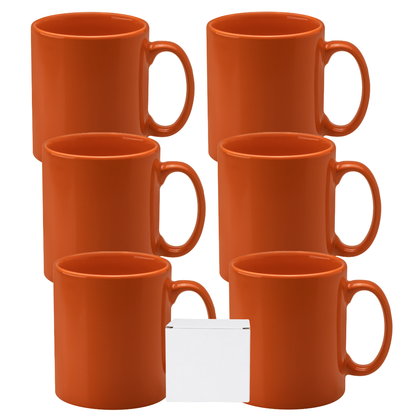 11oz Orange Cambridge Mug