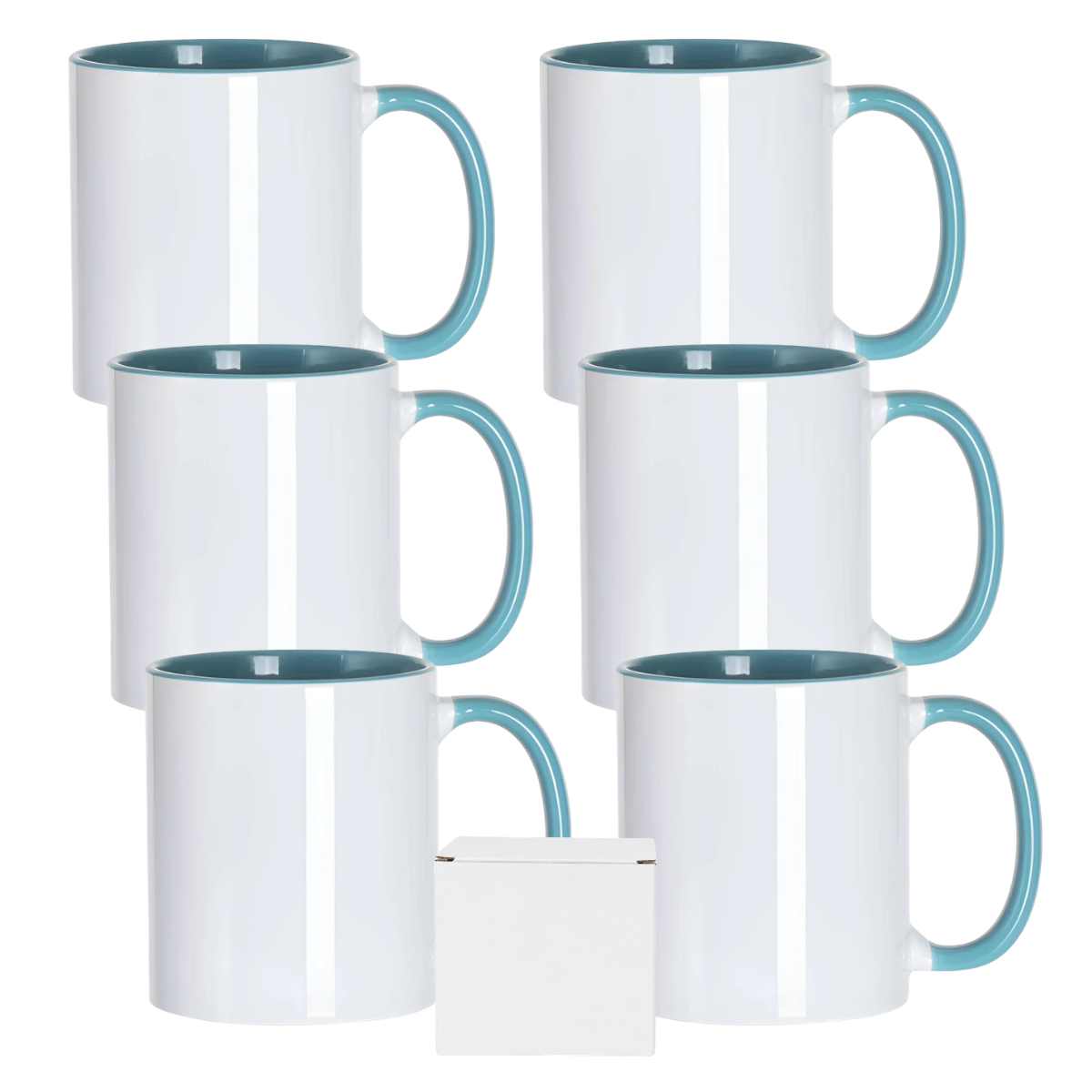 11oz Sublimation Mug – Coloured Inner & Handle